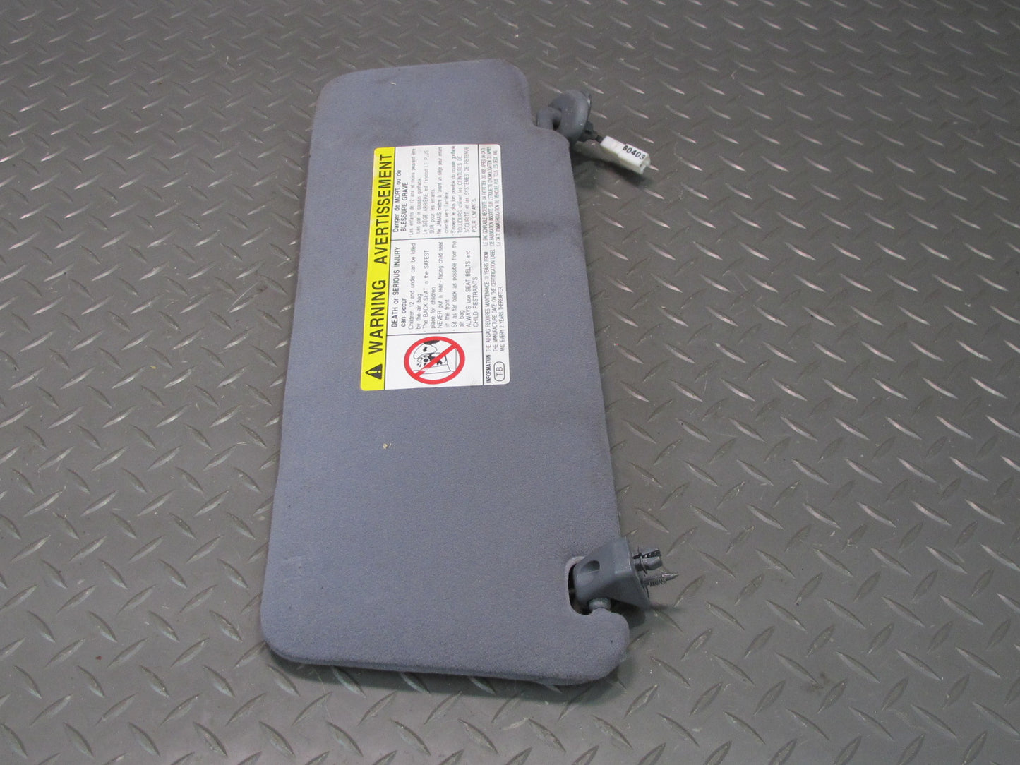 98-00 Lexus UCF20L LS400 Set of 2 Front Left & Right Sun Visor OEM