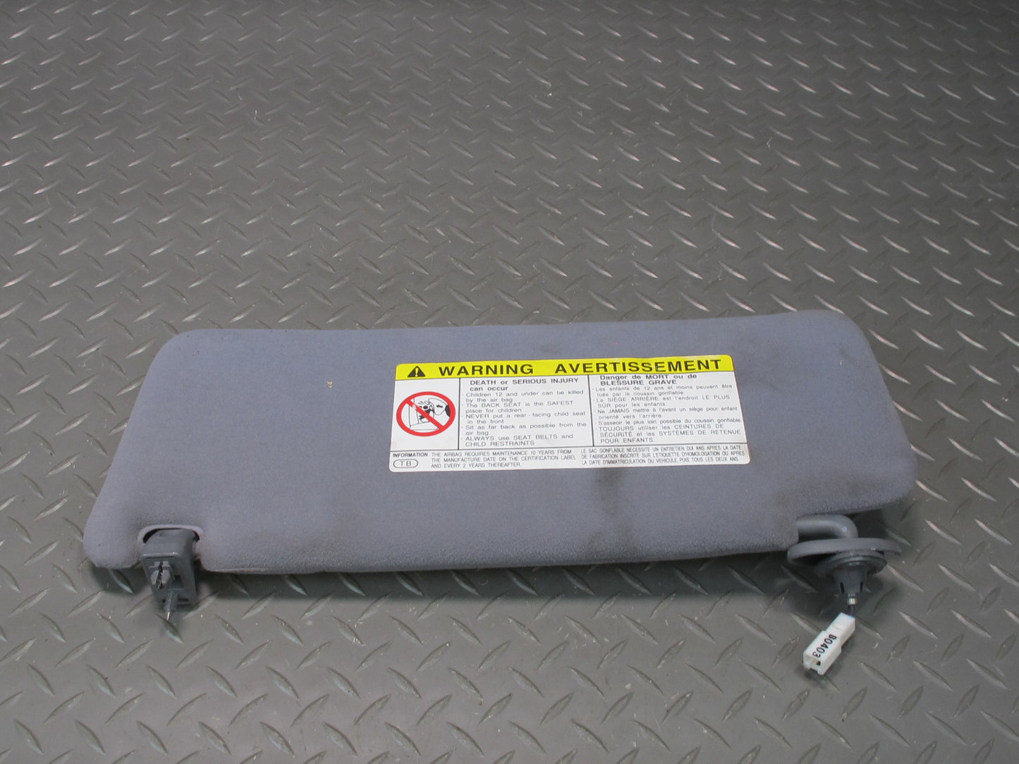 98-00 Lexus UCF20L LS400 Set of 2 Front Left & Right Sun Visor OEM