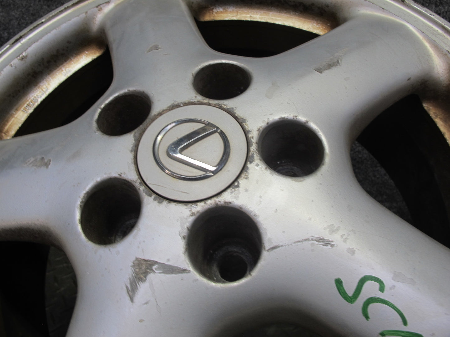 92-00 Lexus JZZ31L SC400 SC300 Set of 4 Factory R16" Wheel Rim 16x6.5J ET50 OEM