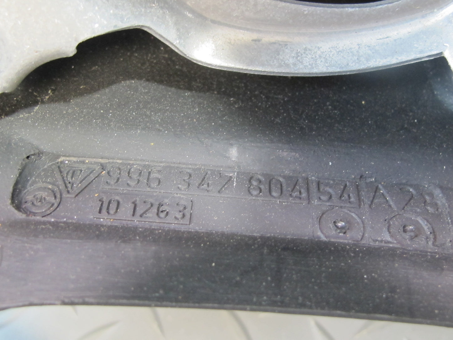 1999-2005 Porsche 911 Carrera 996 M/T 3-SPOKE Leather Steering Black 97K Miles