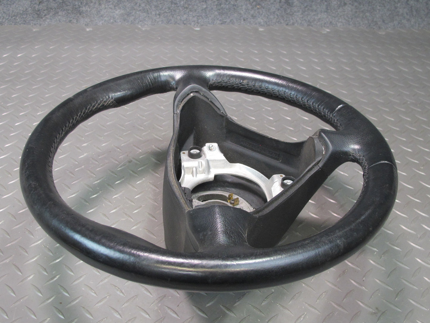 1999-2005 Porsche 911 Carrera 996 M/T 3-SPOKE Leather Steering Black 97K Miles