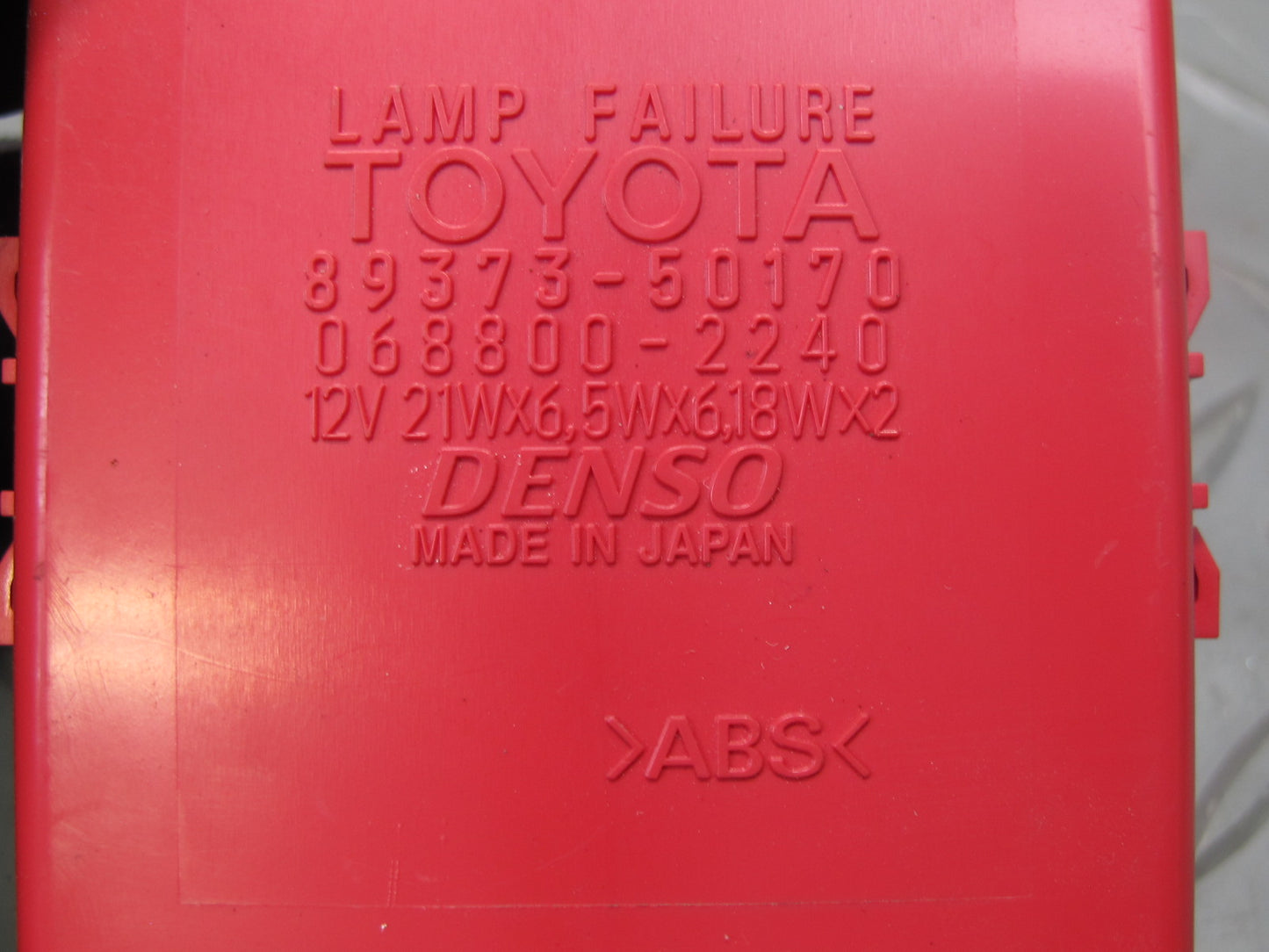 98-00 Lexus UCF20L LS400 Lamp Failure Sensor Control Module 89373-50170 OEM