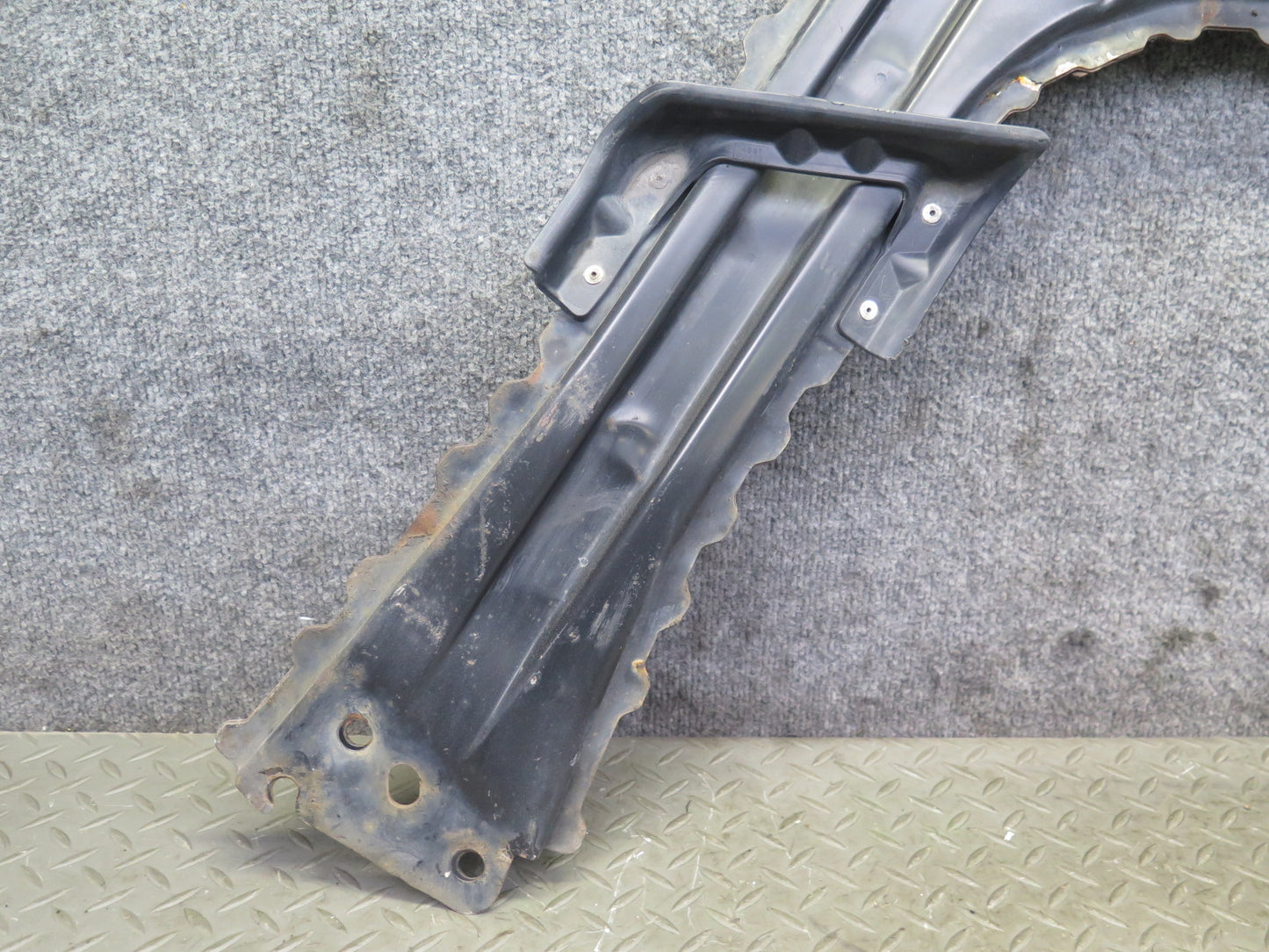 09-20 Nissan Z34 370Z Rear Suspension Crossmember Tunnel Stay Brace 98K Mile OEM