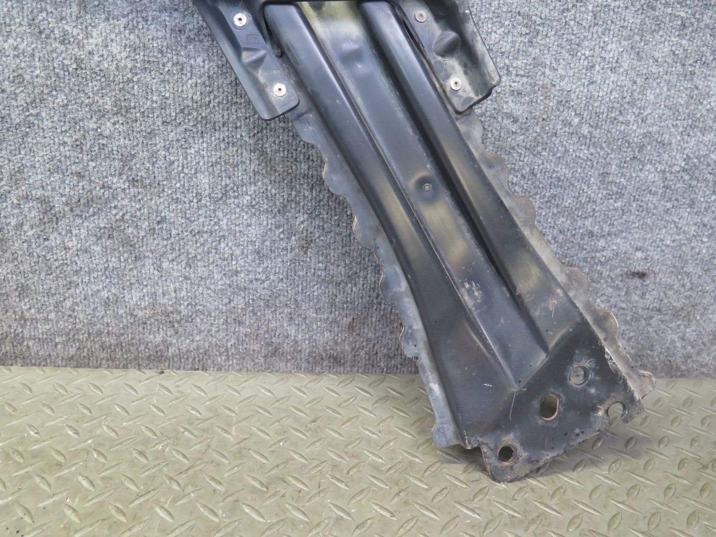 09-20 Nissan Z34 370Z Rear Suspension Crossmember Tunnel Stay Brace 98K Mile OEM