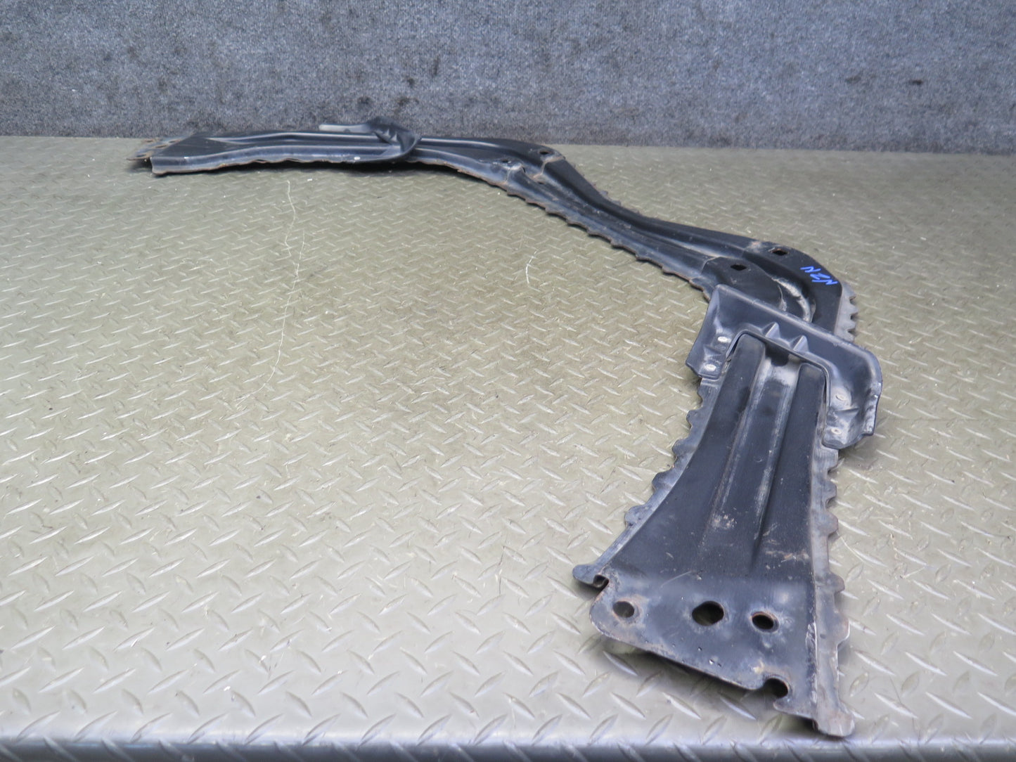 09-20 Nissan Z34 370Z Rear Suspension Crossmember Tunnel Stay Brace 98K Mile OEM