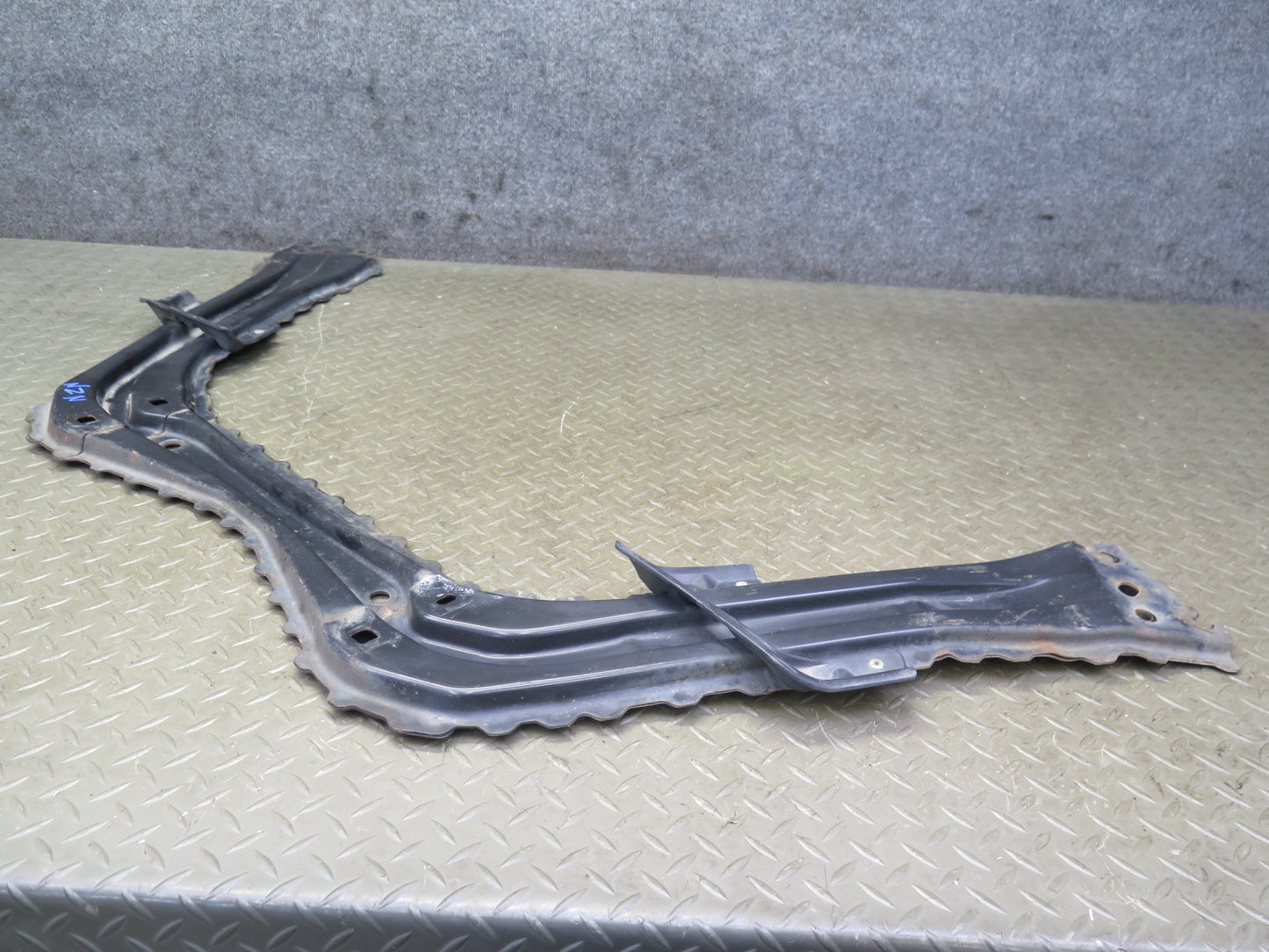 09-20 Nissan Z34 370Z Rear Suspension Crossmember Tunnel Stay Brace 98K Mile OEM