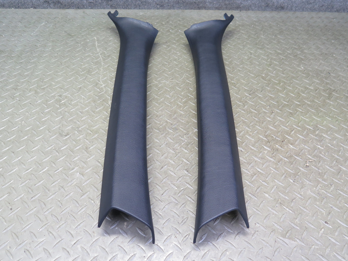 01-06 BMW E46 330ci Convertible Set of 2 Front A Pillar Trim Cover Panel OEM