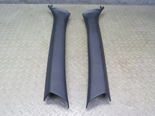 01-06 BMW E46 330ci Convertible Set of 2 Front A Pillar Trim Cover Panel OEM