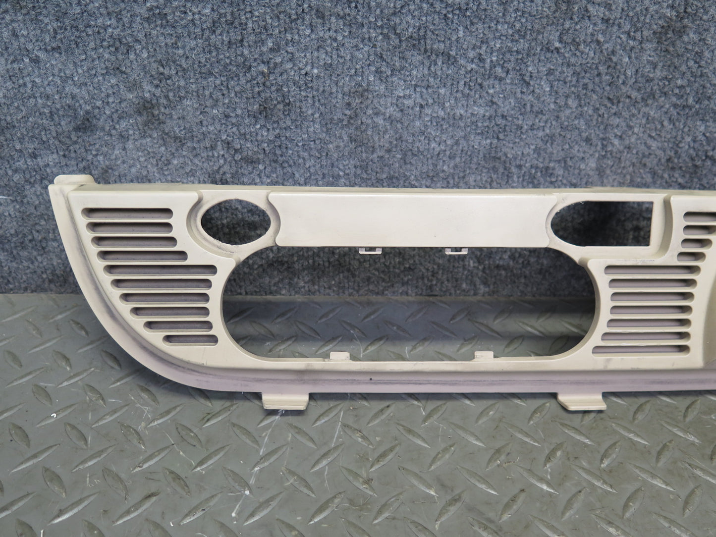 01-06 BMW E46 330ci Convertible Rear Seat Rollover Bar Trim Cover 8204279 OEM