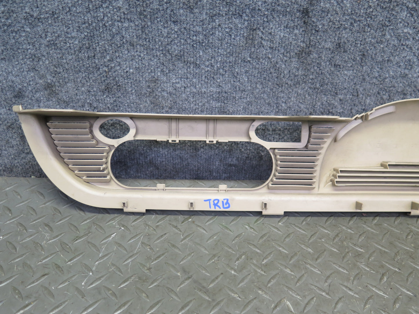 01-06 BMW E46 330ci Convertible Rear Seat Rollover Bar Trim Cover 8204279 OEM