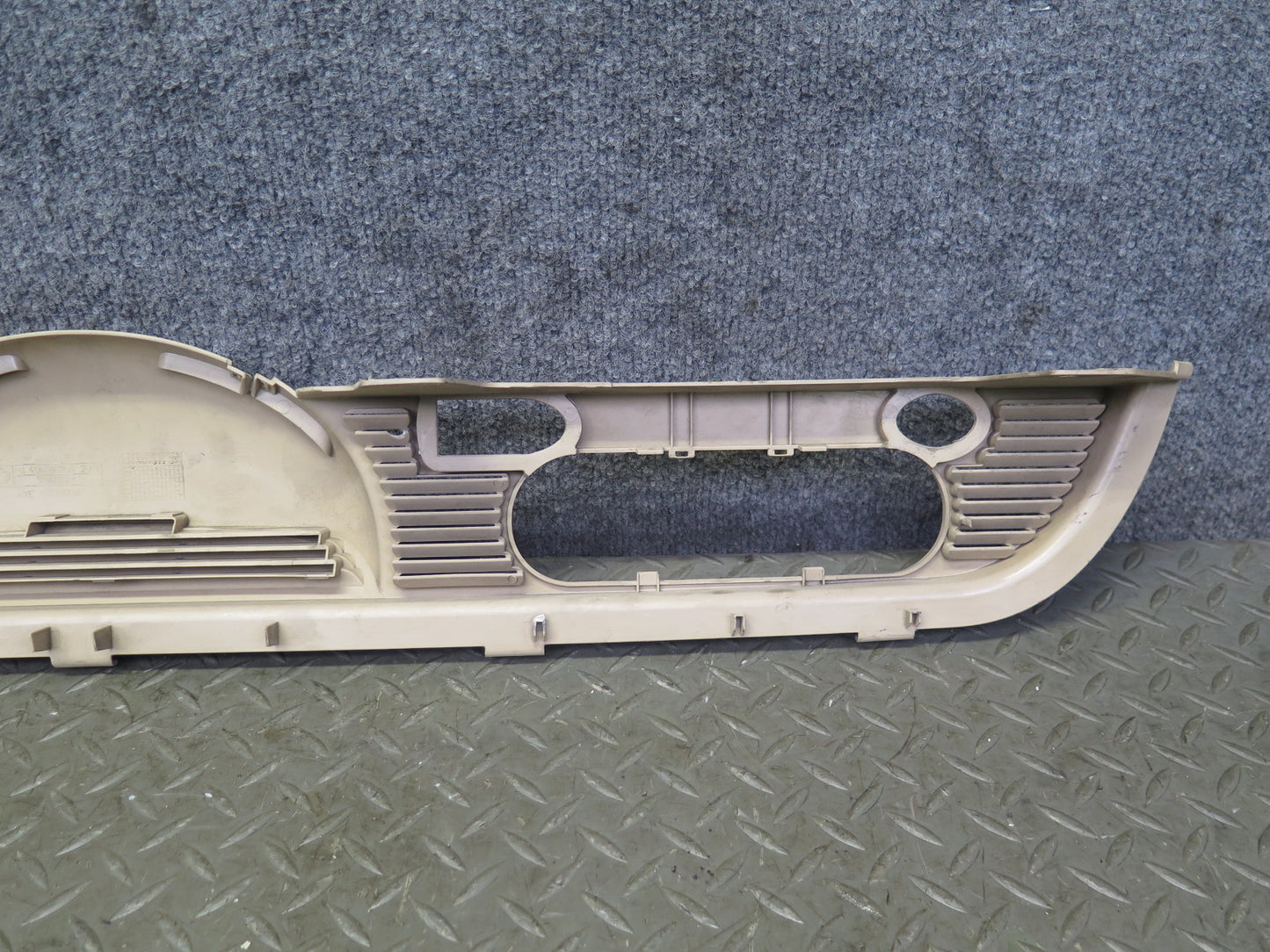 01-06 BMW E46 330ci Convertible Rear Seat Rollover Bar Trim Cover 8204279 OEM