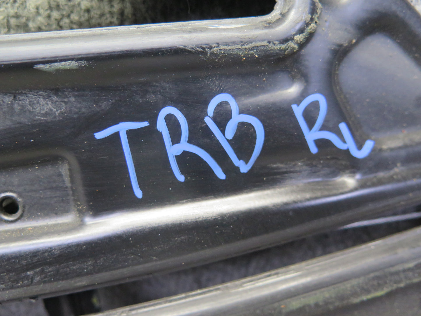 01-06 BMW E46 330ci Convertible Rear Left Quarter Window Regulator w Motor OEM