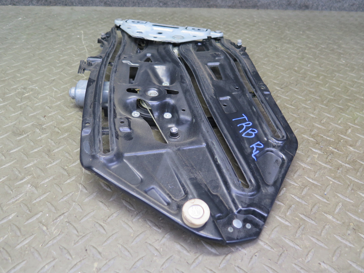 01-06 BMW E46 330ci Convertible Rear Left Quarter Window Regulator w Motor OEM