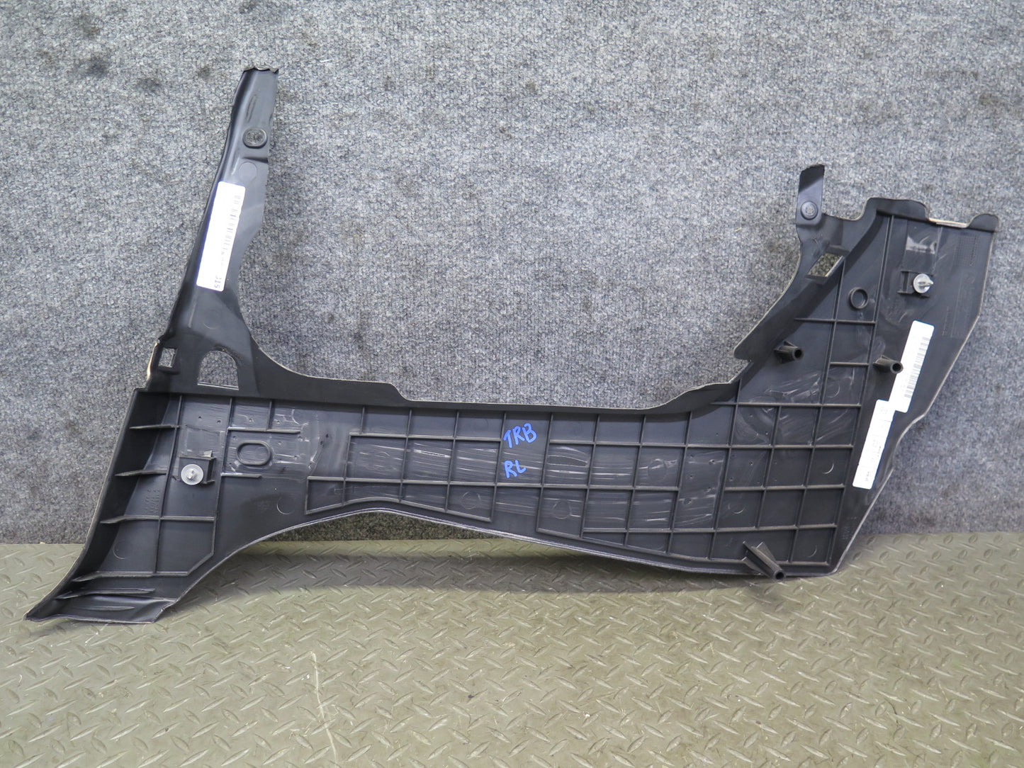 01-06 BMW E46 330ci Conv Set of 2 Rear Lower Quarter Trim Cover Panel Beige OEM