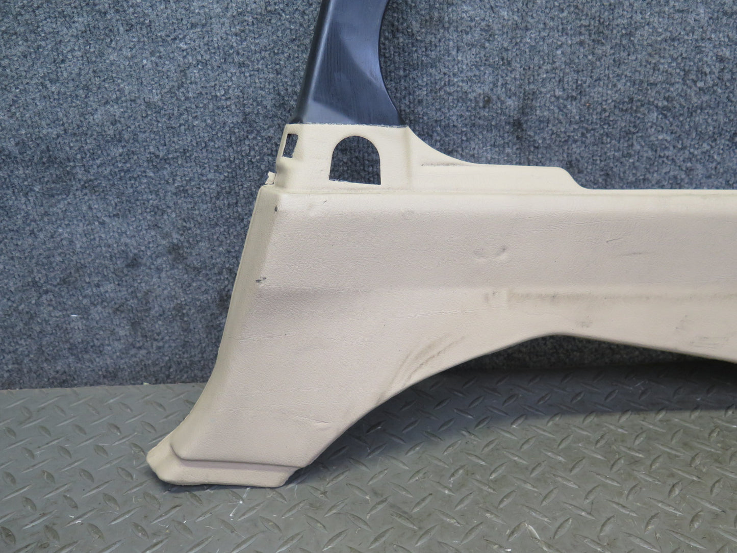 01-06 BMW E46 330ci Conv Set of 2 Rear Lower Quarter Trim Cover Panel Beige OEM