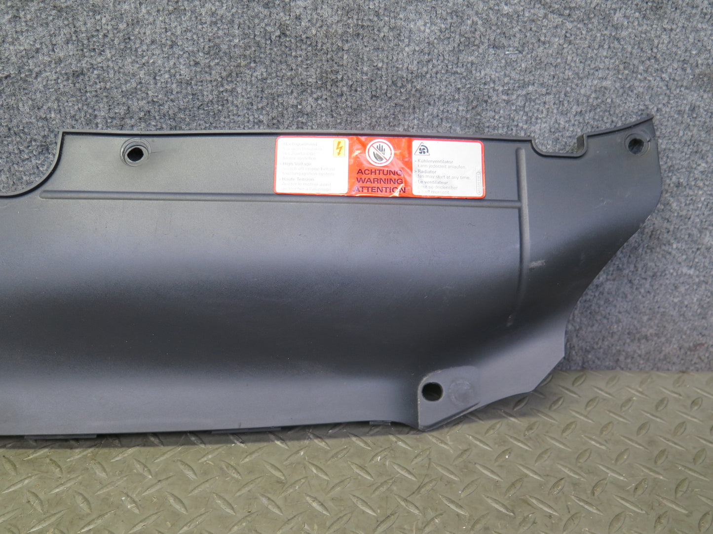 10-12 Audi 8T A5 S5 Front Radiator Upper Trim Cover Panel 8T0807081A OEM