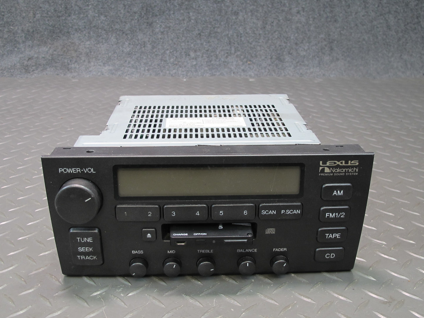 98-00 Lexus UCF20L LS400 Radio Stereo Cassette Player Head Unit 86120-50570 OEM