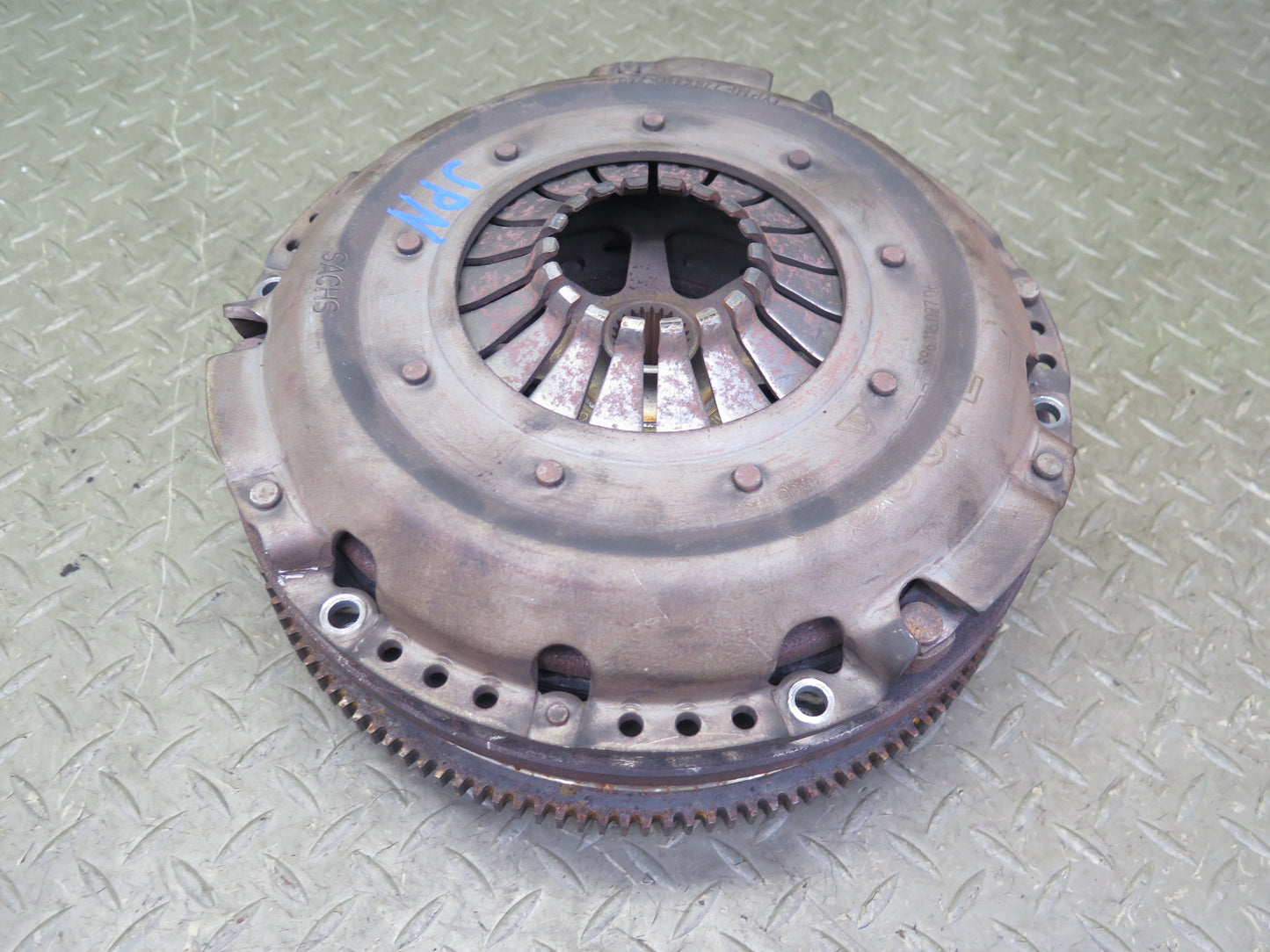 02-04 Porsche 911 996 3.6L AWD MT G96.01 Clutch Disc Flywheel Pressure Plate Set