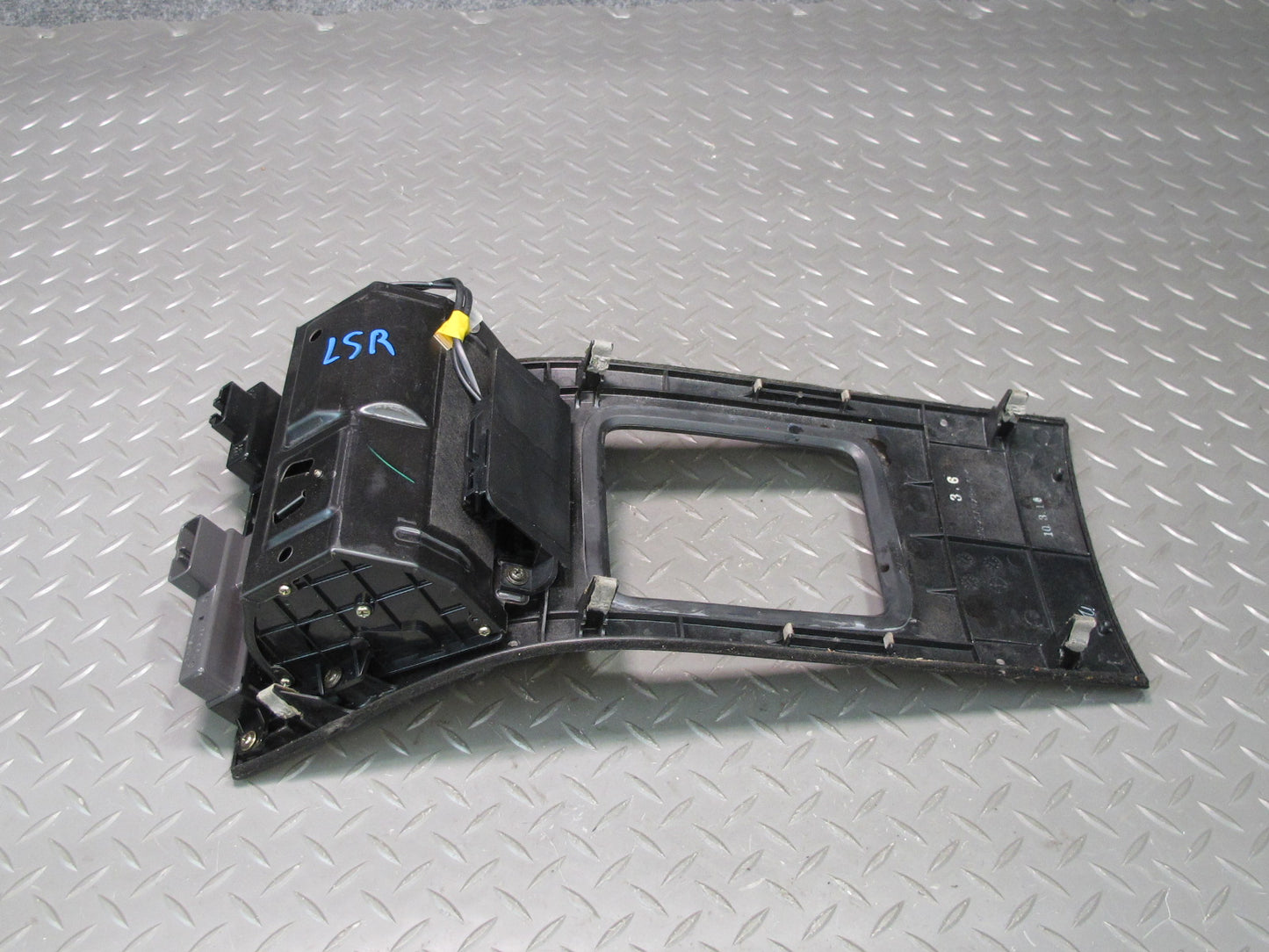 98-00 Lexus LS400 Center Console Shifter Wood Trim w VSC Heated Seat Switch OEM