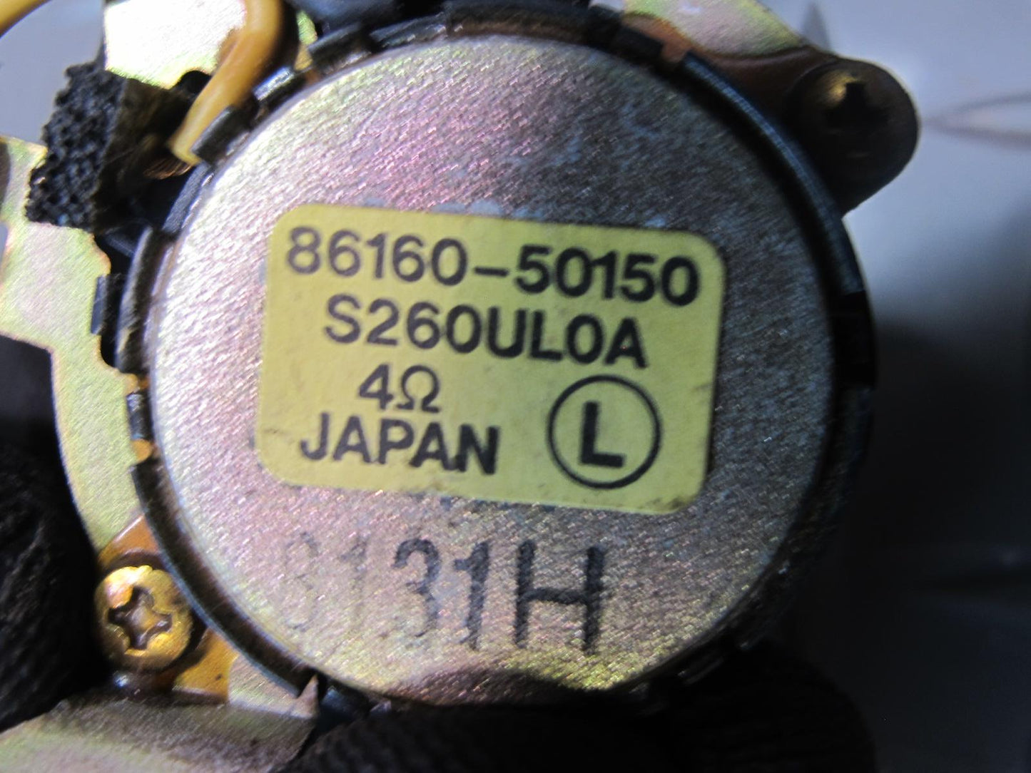 95-00 Lexus UCF20L LS400 Set of 2 Front Right & Left Door Speaker Tweeter OEM