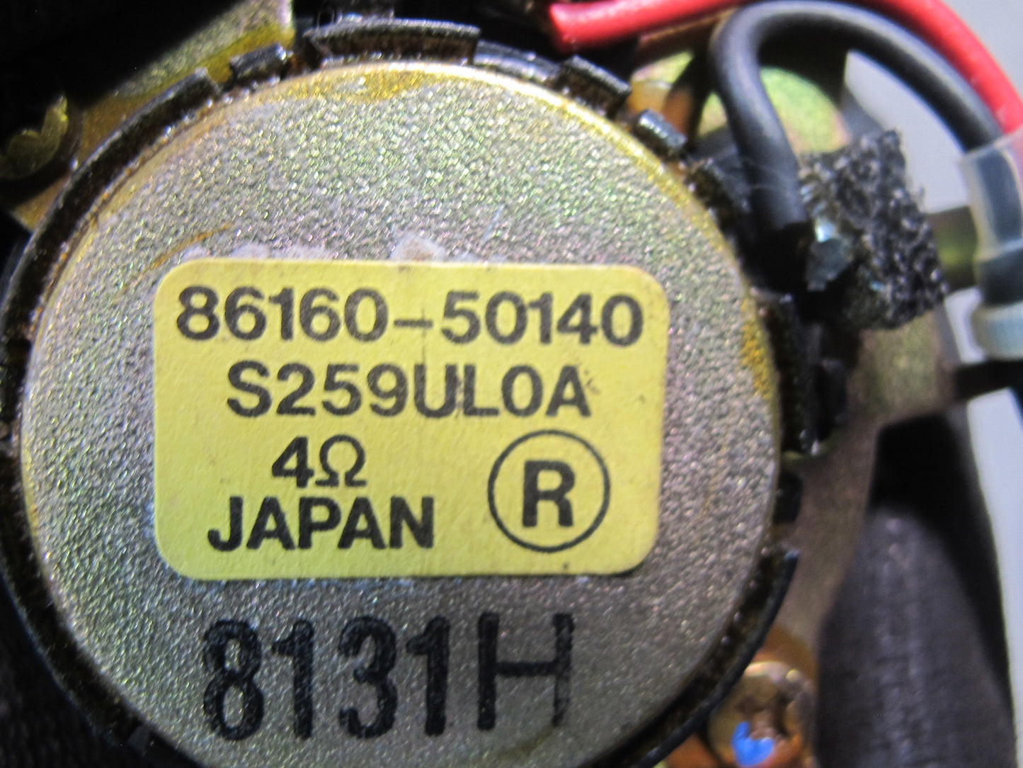 95-00 Lexus UCF20L LS400 Set of 2 Front Right & Left Door Speaker Tweeter OEM