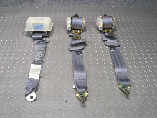 98-00 LEXUS LS400 REAR RIGHT CENTER LEFT SIDE SEATBELT RETRACTOR SET OEM