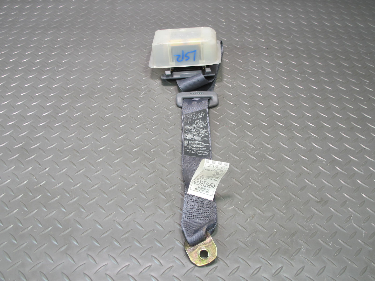 98-00 LEXUS LS400 REAR RIGHT CENTER LEFT SIDE SEATBELT RETRACTOR SET OEM