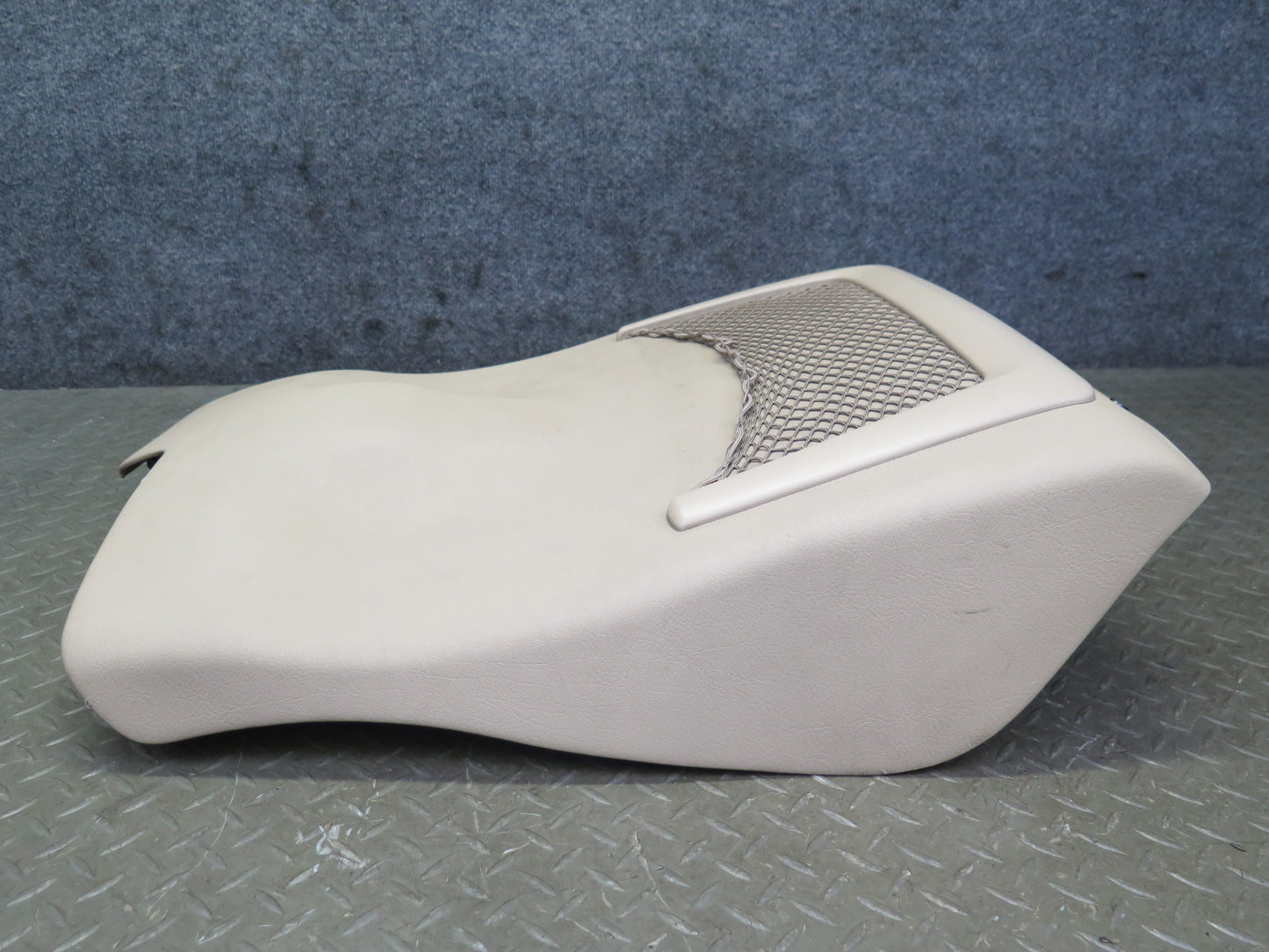 01-06 BMW E46 330ci Convertible Front Right Seat Back Cover Trim Panel Beige OEM