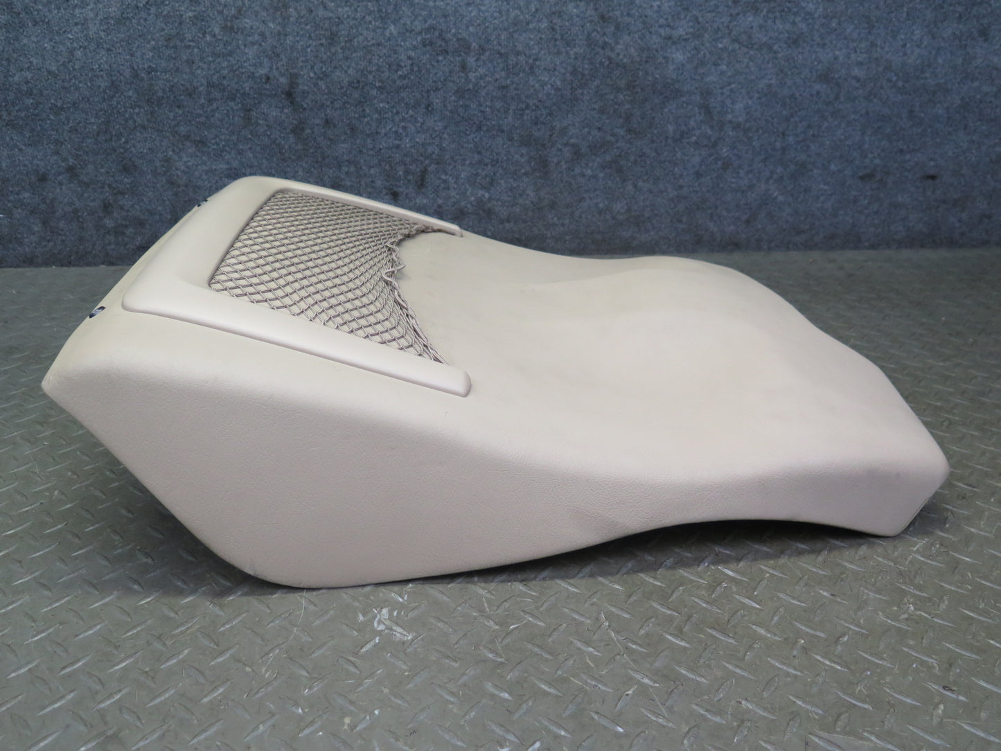01-06 BMW E46 330ci Convertible Front Right Seat Back Cover Trim Panel Beige OEM