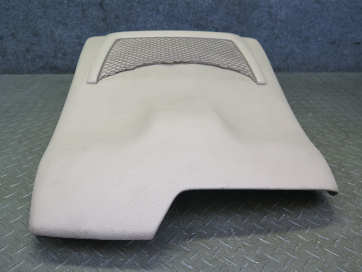 01-06 BMW E46 330ci Convertible Front Right Seat Back Cover Trim Panel Beige OEM