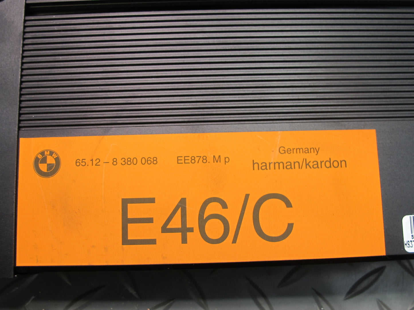 01-06 BMW E46 330ci Convert Harman Kardon Hi-fi Audio Amplifier AMP 8380068 OEM