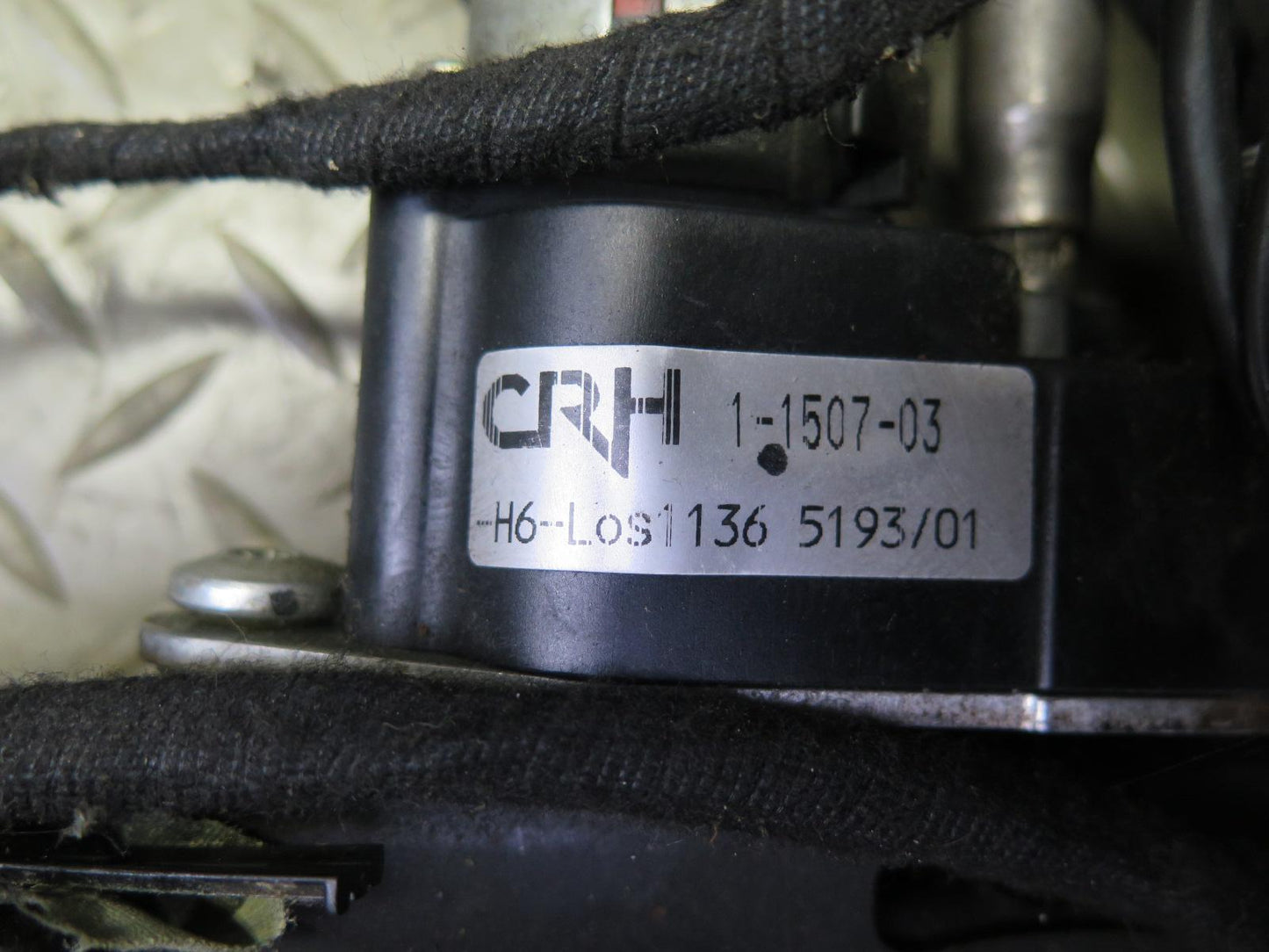 01-06 BMW E46 330ci Convert Front Left Seat Lower Frame Track Rail w Motor OEM