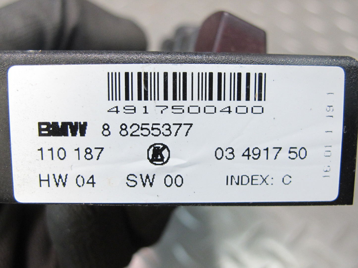 01-06 BMW E46 330ci Convertible Front Left Seat Adjustment Control Switch OEM