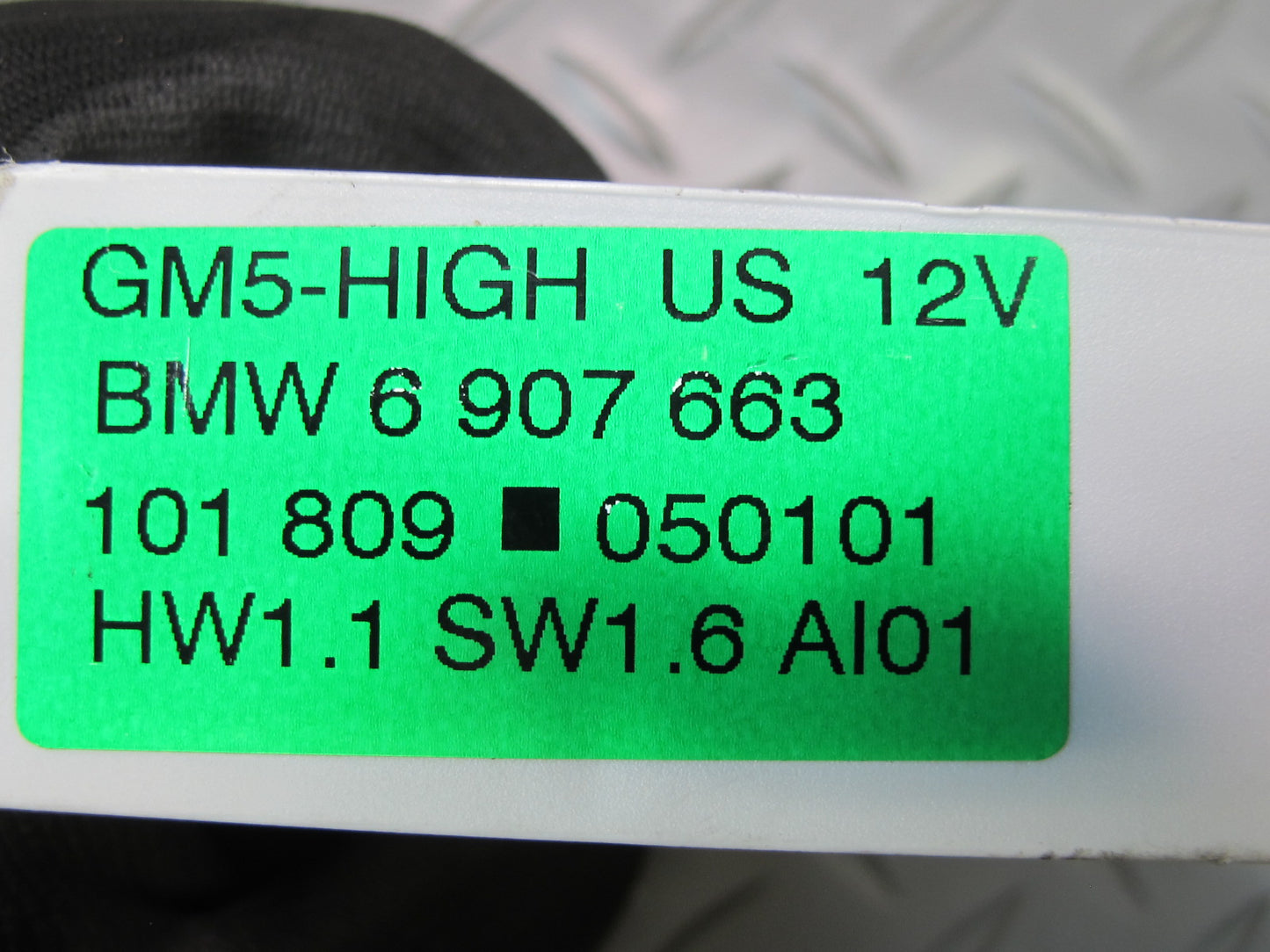 01-06 BMW E46 330ci GM5 High Body Control Module Unit BCM BCU 6907663 OEM