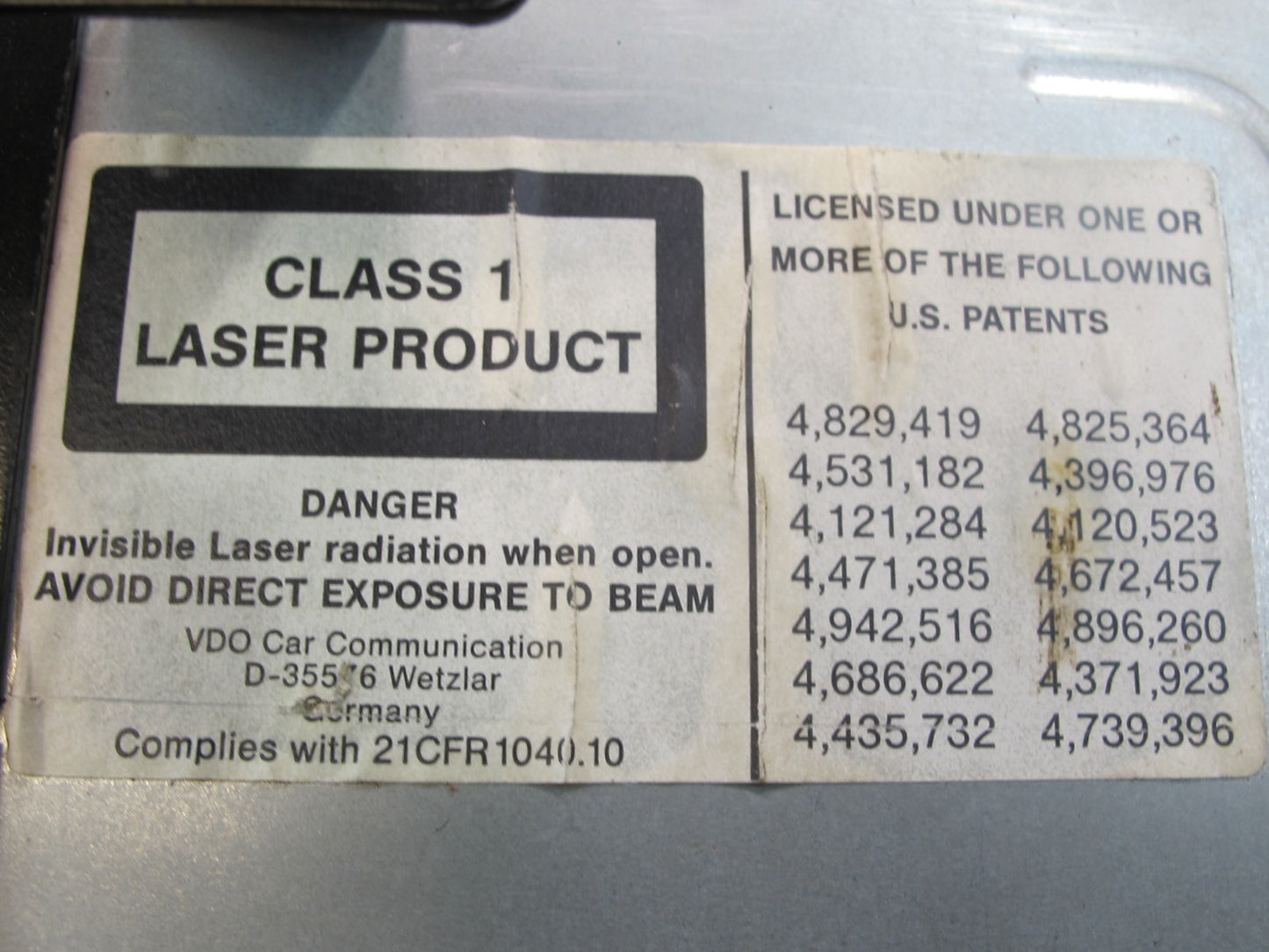 01-02 BMW E46 330ci GPS Navi Navigation System Computer Drive Unit 6915035 OEM