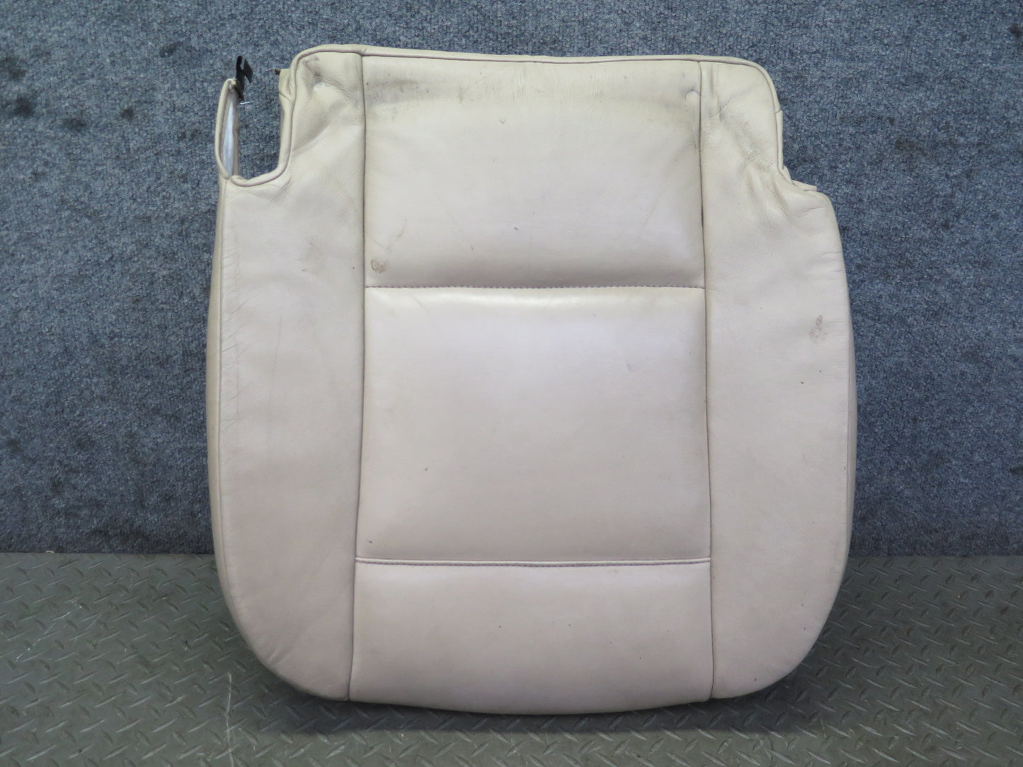 01-06 BMW E46 Convertible Front Right Seat Lower Cushion Leather Beige 77K OEM