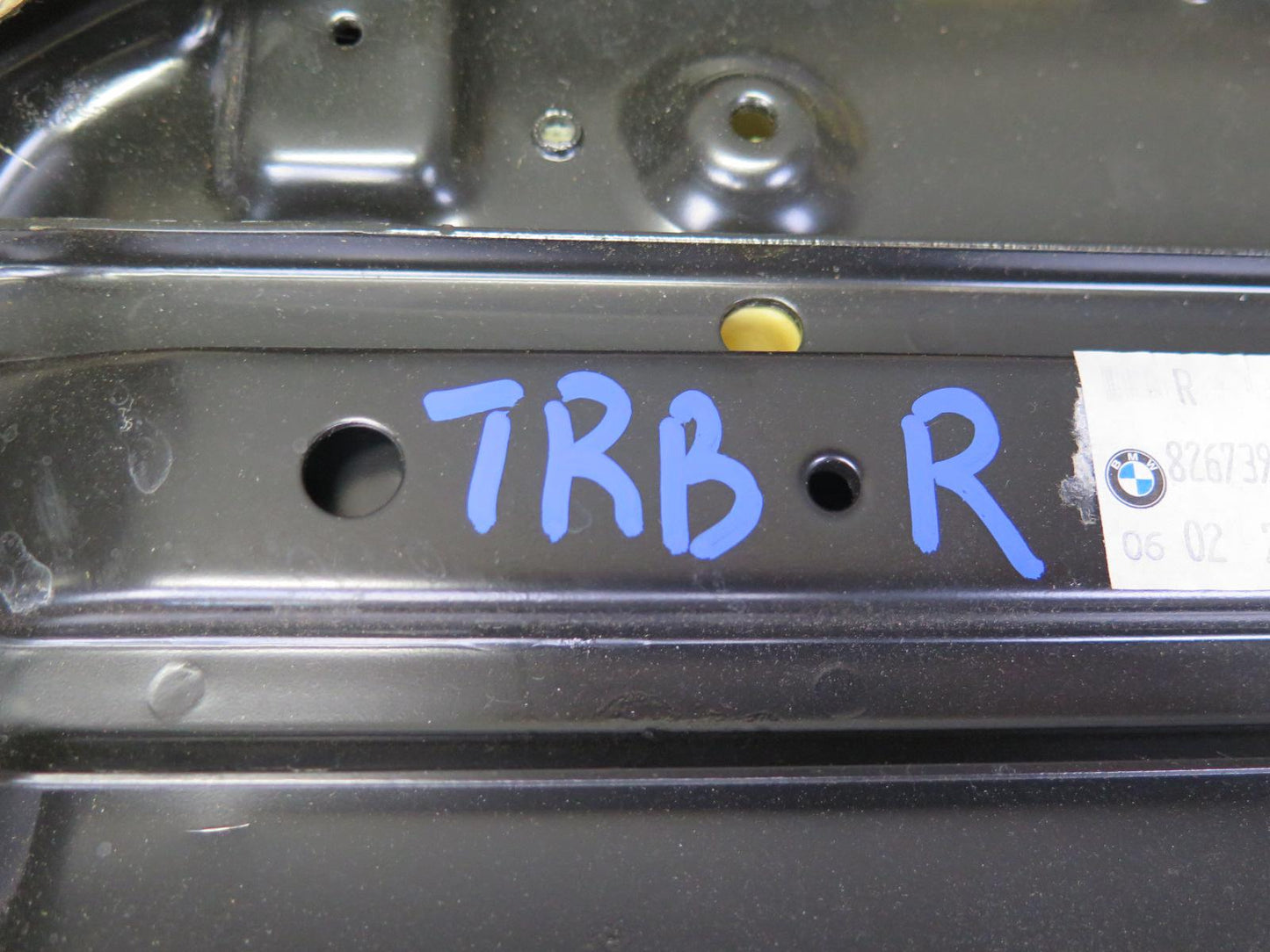 01-06 BMW E46 Convertible Front Right Seat Lower Cushion Leather Beige 77K OEM