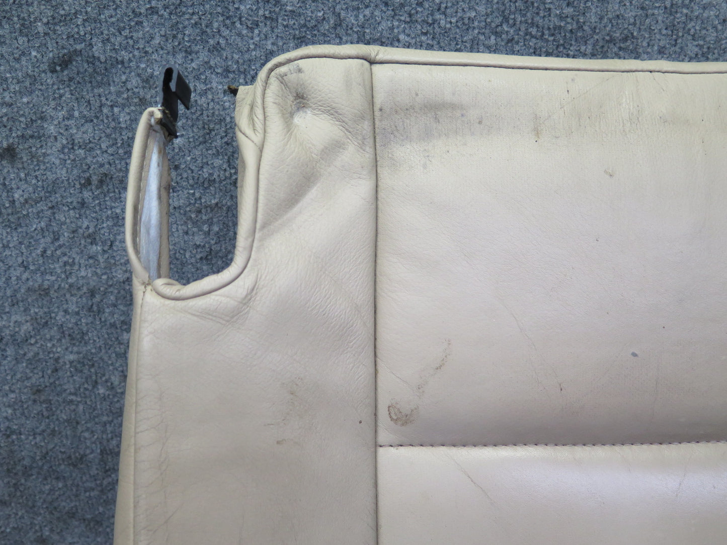 01-06 BMW E46 Convertible Front Right Seat Lower Cushion Leather Beige 77K OEM