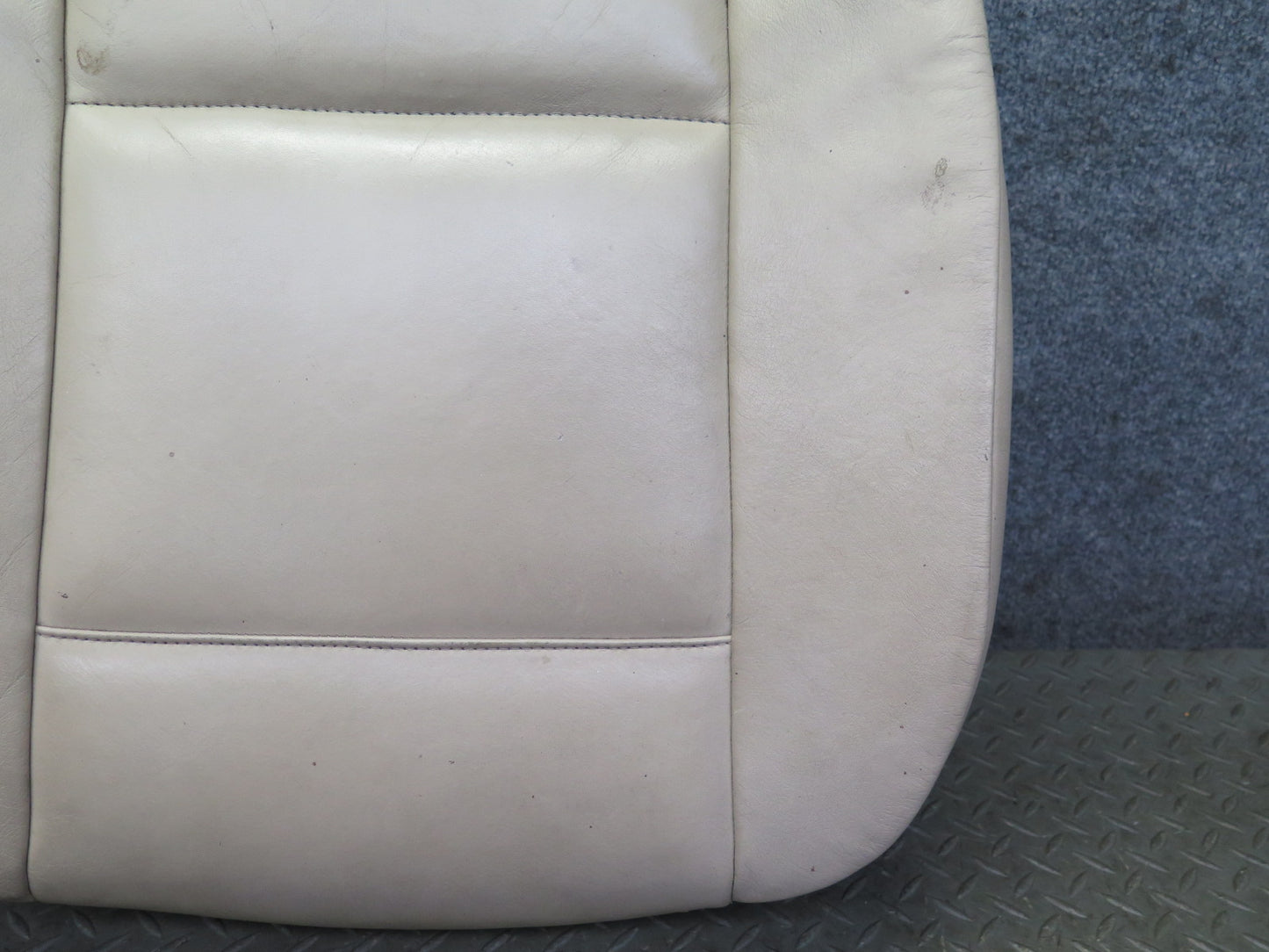 01-06 BMW E46 Convertible Front Right Seat Lower Cushion Leather Beige 77K OEM
