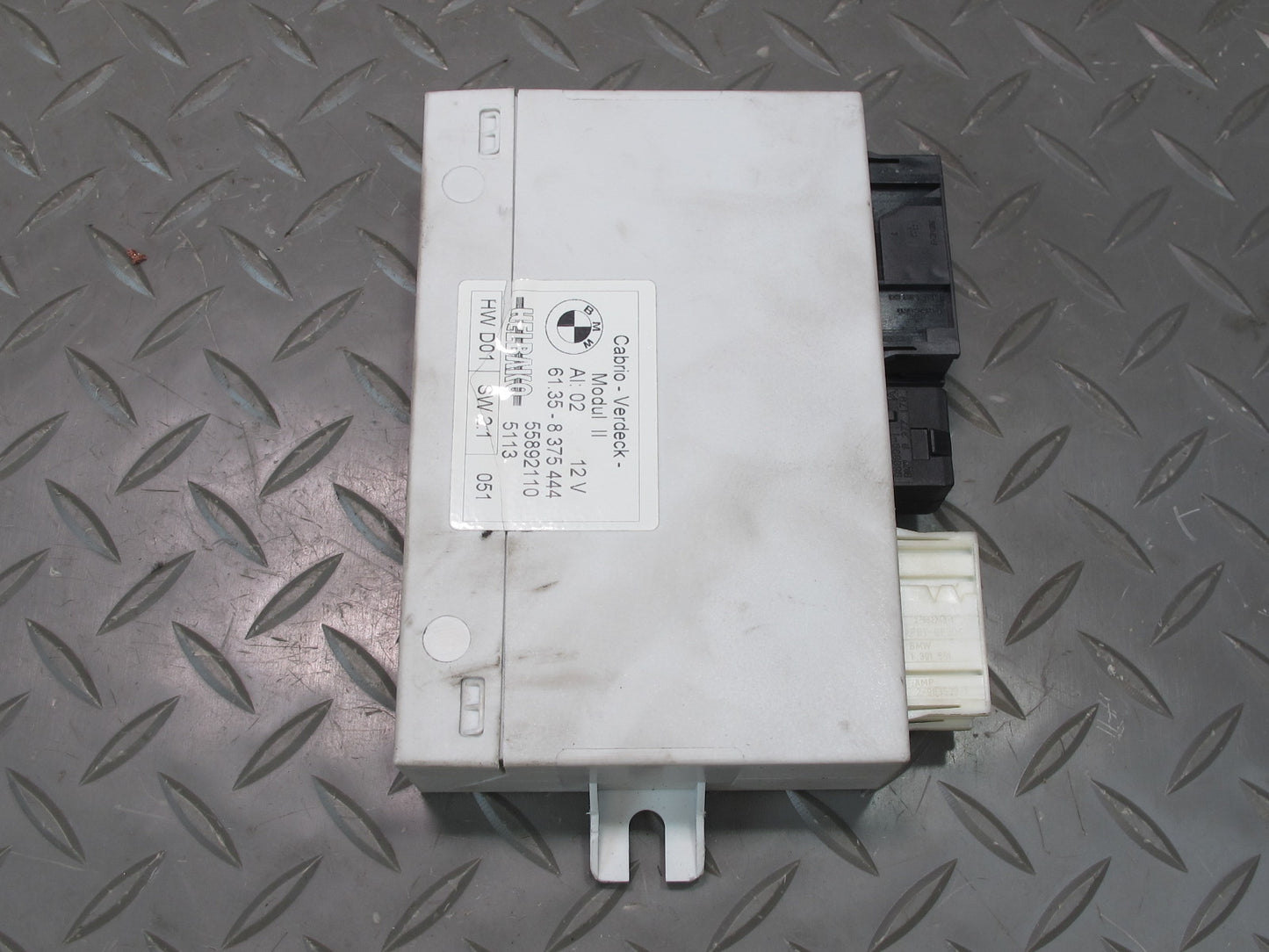 01-06 BMW E46 330ci Convertible Folding TOP Roof Control Unit Module 8375444 OEM