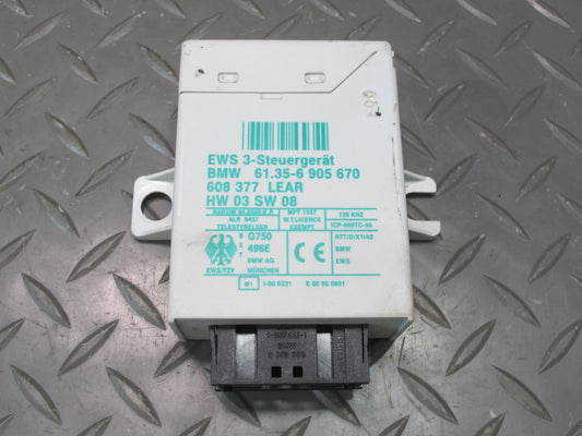 01-06 BMW E46 330ci EWS3 Anti Theft Control Module 6905670 OEM