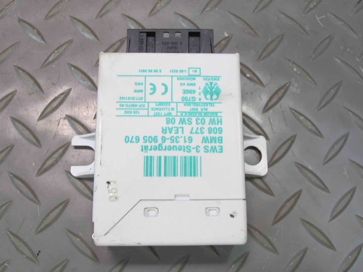 01-06 BMW E46 330ci EWS3 Anti Theft Control Module 6905670 OEM