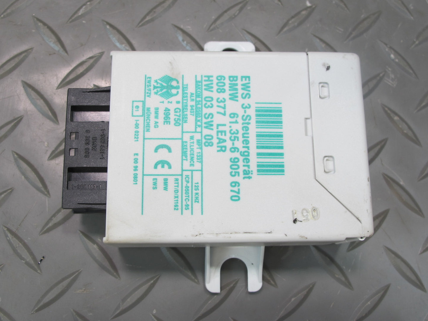 01-06 BMW E46 330ci EWS3 Anti Theft Control Module 6905670 OEM
