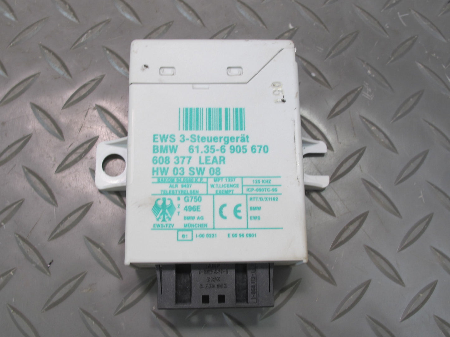 01-06 BMW E46 330ci EWS3 Anti Theft Control Module 6905670 OEM