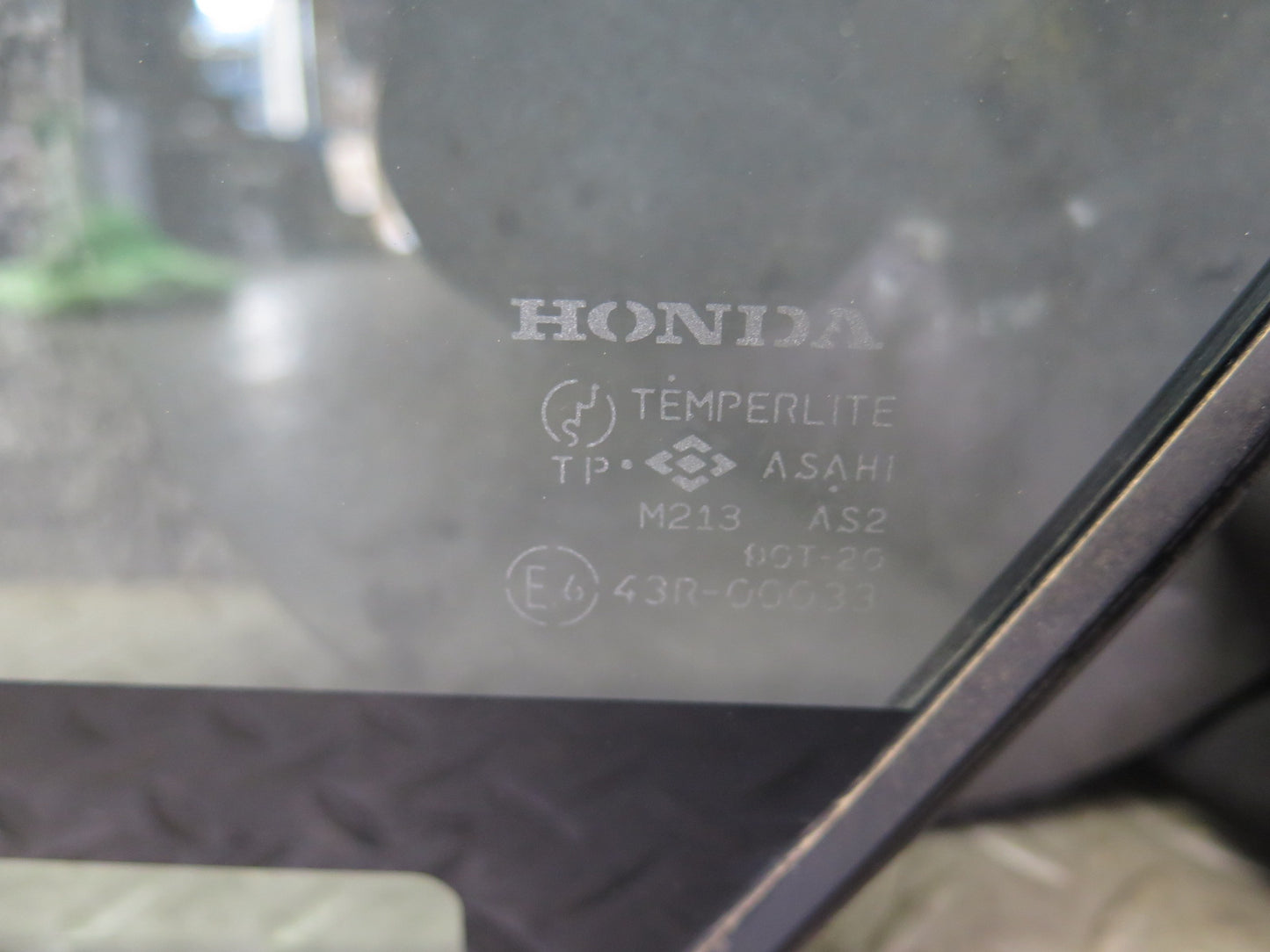 93-97 Honda DEL SOL EH6 Left Door Corner Triangle Glass Window OEM