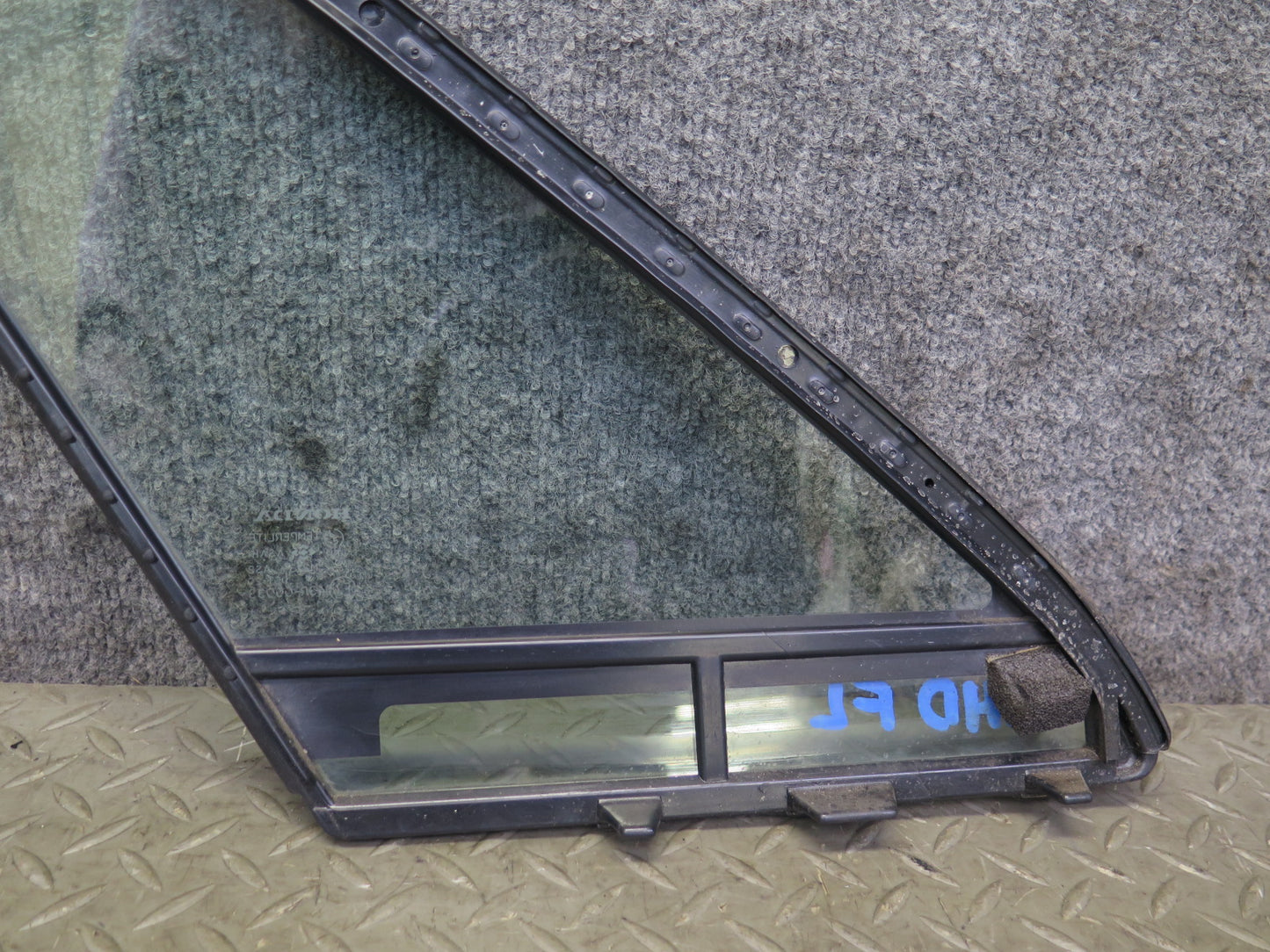 93-97 Honda DEL SOL EH6 Left Door Corner Triangle Glass Window OEM