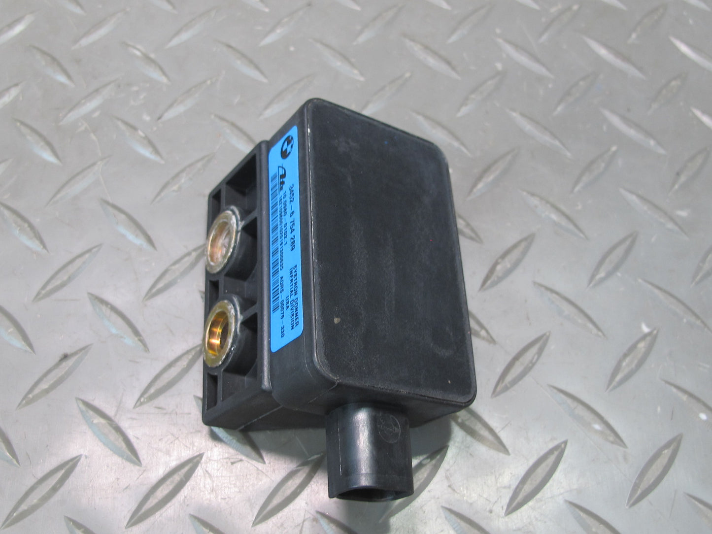 01-02 BMW E46 330ci YAW Turn Rate Acceleration Speed Sensor 6754289 OEM