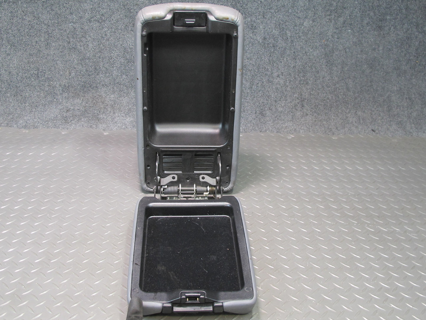 98-00 Lexus UCF20L LS400 Center Console Armrest Lid Storage Blue Gray OEM