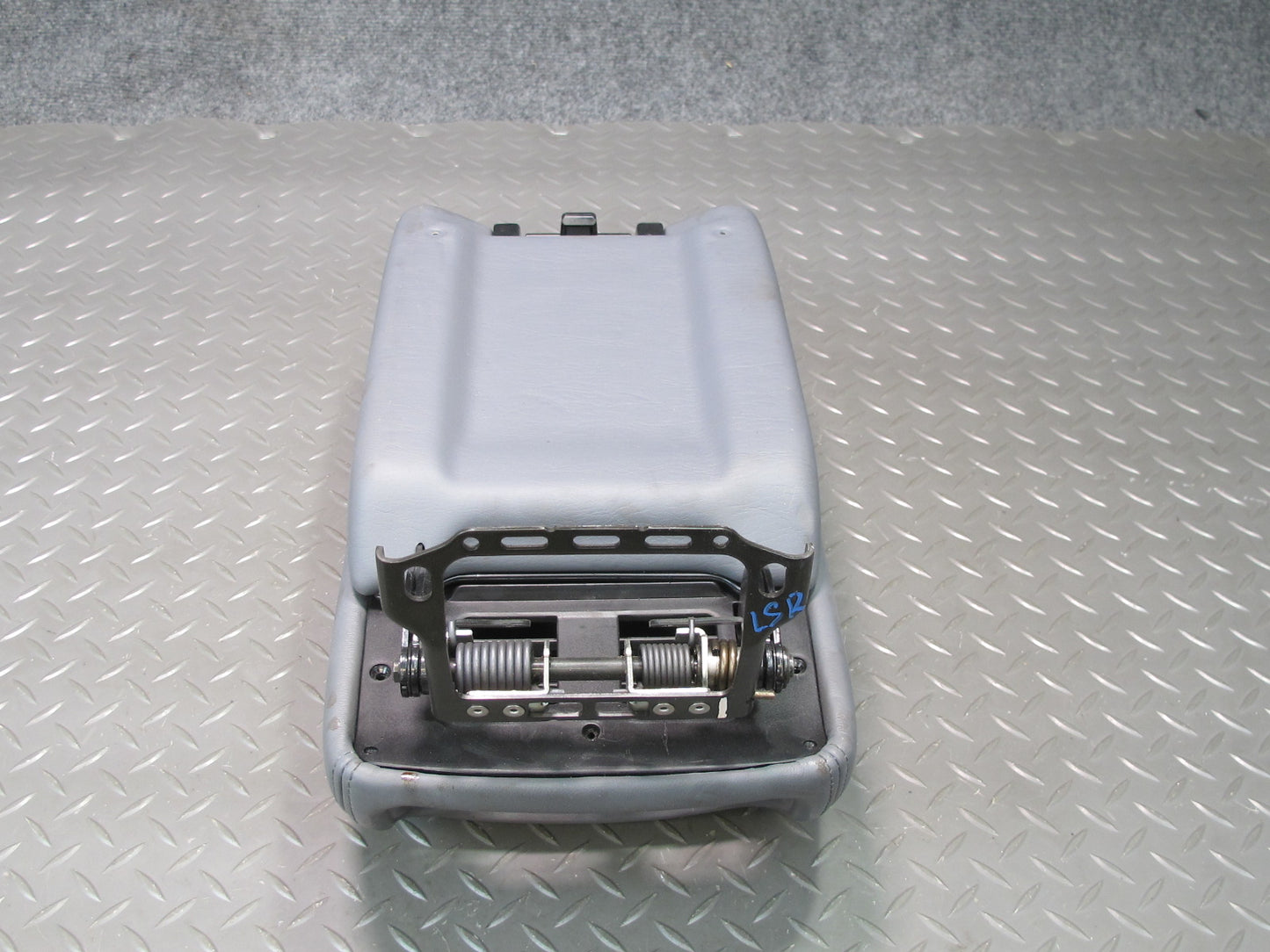 98-00 Lexus UCF20L LS400 Center Console Armrest Lid Storage Blue Gray OEM