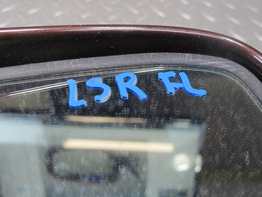 98-00 Lexus UCF20L LS400 Left Door Exterior Side View Heated Mirror RED OEM